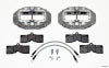 Wilwood D8-6 Front Caliper Kit Clear Corvette C2 / C3 65-82 - Wilwood - part 140-11857 - TLNS Motorsports