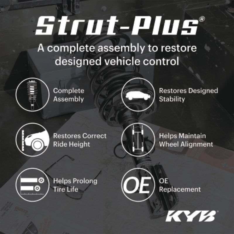 KYB 20-24 Mazda CX-30 Strut-Plus Assembly - Front Right - KYB - part SR4826 - TLNS Motorsports