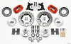Wilwood Forged Dynalite Front Kit 11.00in Drilled Red 62-72 CDP A Body - 9in Drum - Wilwood - part 140-11022-DR - TLNS Motorsports
