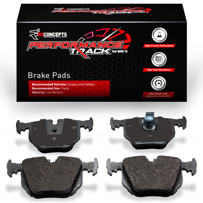 R1 01-06 BMW M3 Rear Track/Street Brake Pads - R1 Concepts - part 2000-0683-00 - TLNS Motorsports
