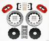 Wilwood Narrow Superlite 6R Front Hat Kit 14.00in Drill Red 2005-up Corvette C6 - Wilwood - part 140-8922-DR - TLNS Motorsports