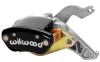 Wilwood Caliper-MC4 Mechanical-R/H - Black w/ Logo 1.19in Piston .81in Disc - Wilwood - part 120-12069-BK - TLNS Motorsports