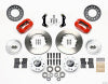 Wilwood Forged Dynalite Front Kit 11.00in Red 73-80 CDP A B E & F Body - Wilwood - part 140-11019-R - TLNS Motorsports