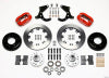 Wilwood Forged Dynalite Front Kit 12.19in Red 55-57 Chevy - Wilwood - part 140-7676-R - TLNS Motorsports