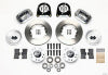 Wilwood Forged Dynalite Front Kit 11.00in Polished 37-48 Ford Psgr. Car Spindle - Wilwood - part 140-11013-P - TLNS Motorsports