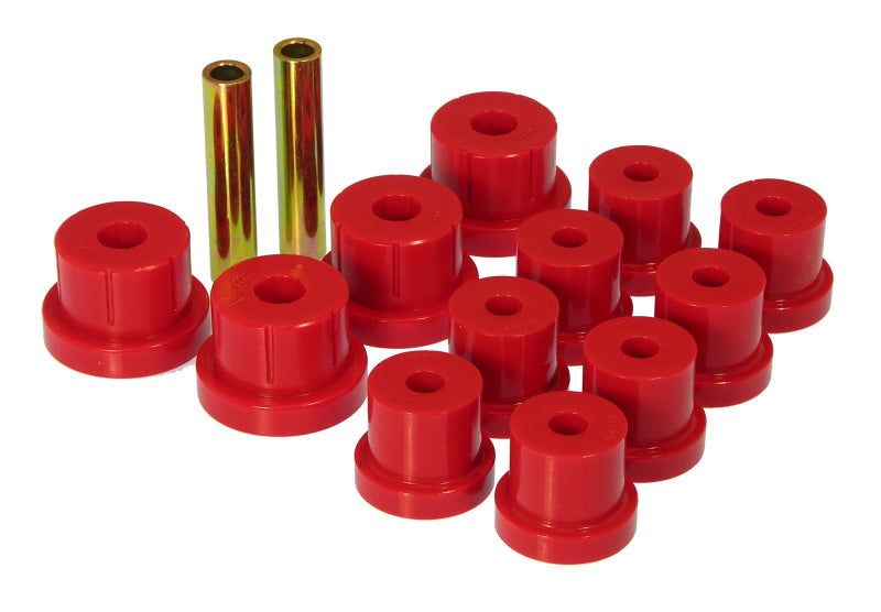 Prothane 67-69 Chevy Camaro Rear Multi-Leaf Bushings - Red - Prothane