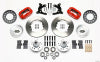 Wilwood Forged Dynalite Front Kit 11.00in Red 62-72 CDP A Body - 9in Drum - Wilwood - part 140-11022-R - TLNS Motorsports