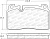 StopTech 07-15 Audi Q7 Street Performance Front Brake Pads - Stoptech - part 308.16630 - TLNS Motorsports