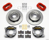 Wilwood Forged Dynalite P/S Park Brake Kit Red Impala 59-64 / Corvette 57-62 - Wilwood - part 140-11828-R - TLNS Motorsports