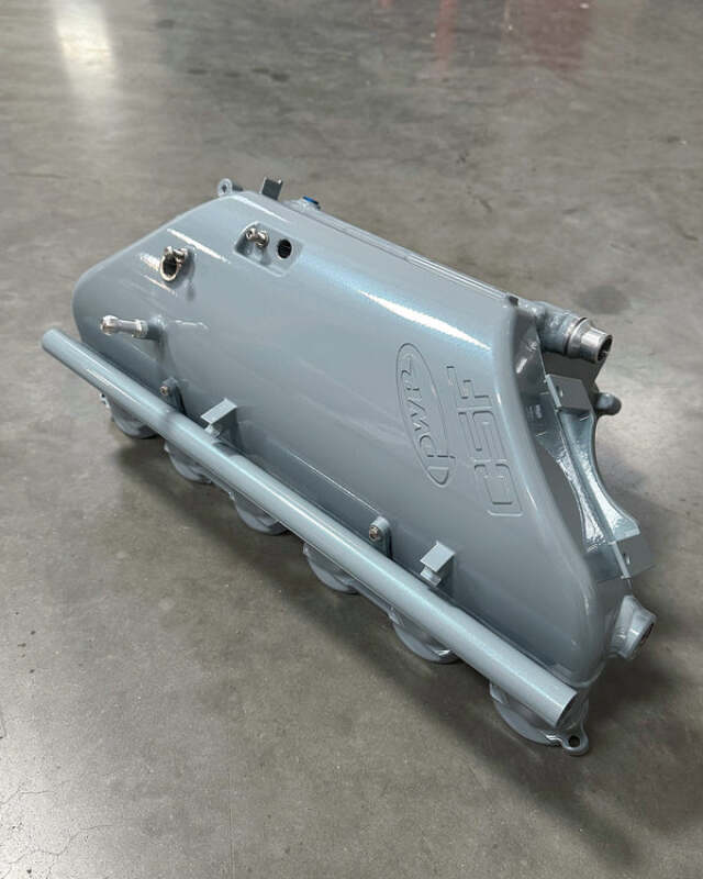 CSF BMW M2/M3/M4 S58 (G8X) Charge-Air Cooler Manifold - Brooklyn Grey - CSF - part 8233BKG - TLNS Motorsports