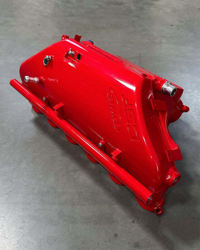 CSF BMW M2/M3/M4 S58 (G8X) Charge-Air Cooler Manifold - Astatic Red - CSF - part 8233AR - TLNS Motorsports