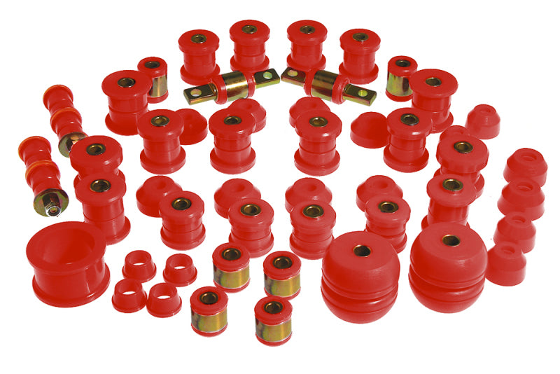 Prothane 90-93 Acura Integra Total Kit - Red - part 8-2004 - TLNS Motorsports