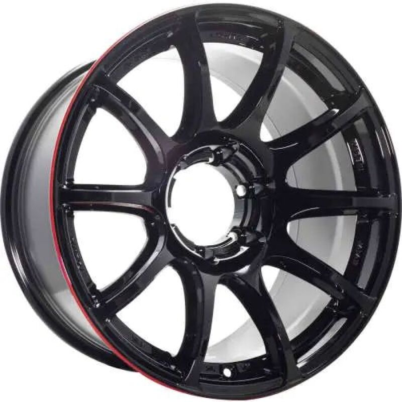 Gram Lights 57Trans-X Rev Limit 20x9.0 +09 6x139.7 Black & Machined Wheel - Gram Lights - part WGTXAW09U9R - TLNS Motorsports