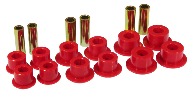 Prothane 99-14 Chevy Silverado 1500/2500 2/4wd Rear Spring Bushings - Red - Prothane