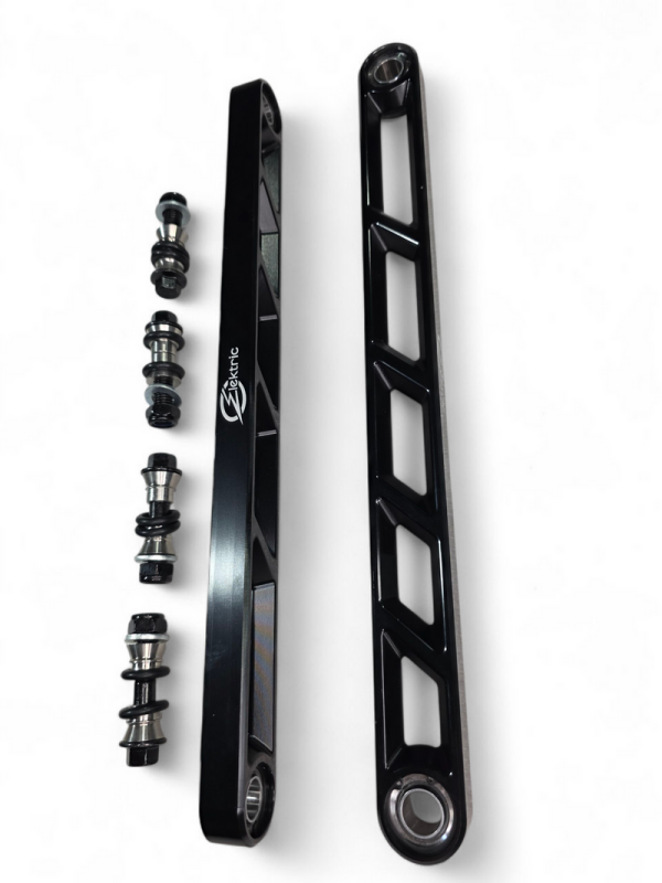 Elektric Offroad 2024+ Can Am Maverick R Rear Sway Bar Links Anodized Black - Elektric Off Road - part RVSPA0004-B - TLNS Motorsports