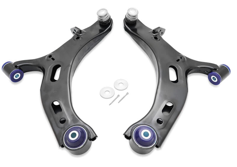 SuperPro 2010-2014 Subaru Legacy 2.5i Front Lower Control Arm Set w/ Bushings - Superpro - part TRC1131 - TLNS Motorsports