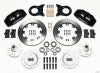 Wilwood Dynapro 6 Front Hub Kit 12.19in 1970-1973 Mustang Disc & Drum Spindle - Wilwood - part 140-12945 - TLNS Motorsports