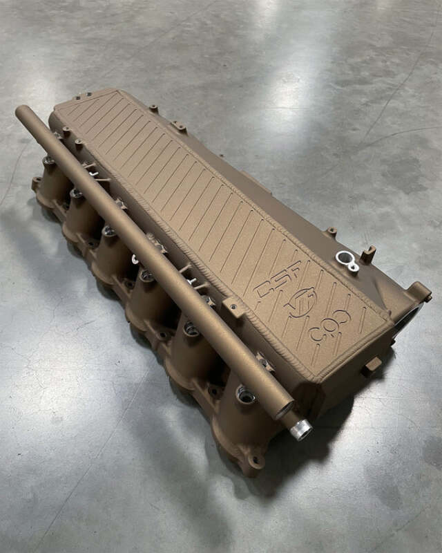 CSF Toyota A90/A91 Supra/ BMW G-Series B58 Charge-Air Cooler Manifold - Techna Bronze - CSF - part 8200TB - TLNS Motorsports