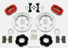 Wilwood Forged Dynalite Front Hat Kit 11.00in GT Rotor Red 95-05 Miata - Wilwood - part 140-13379-R - TLNS Motorsports