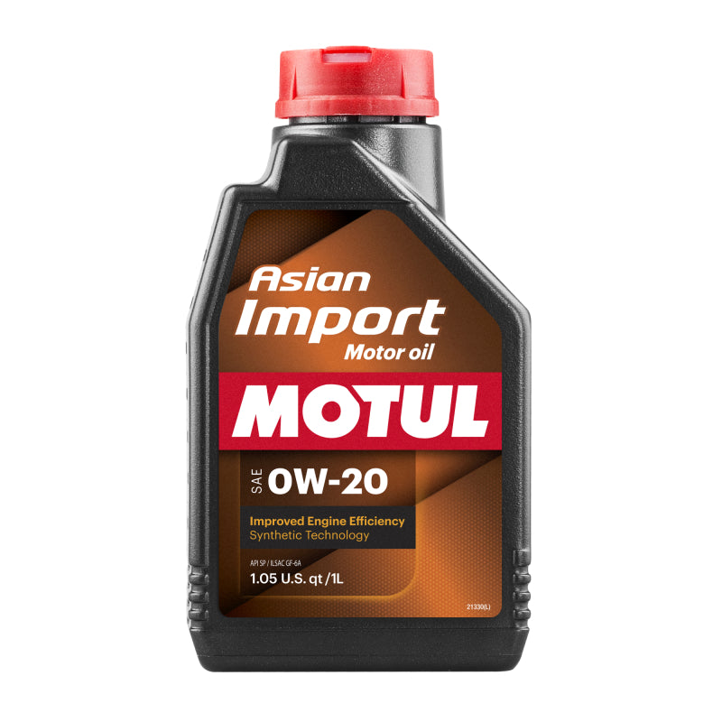 Motul Asian Import Motor Oil 0w20 12x1L - Motul - part 113687 - TLNS Motorsports