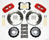 Wilwood AERO6 Front Hat Kit 14.25 Red 2006-10 Magnum/Challenger/Charger/300C - Wilwood - part 140-11764-R - TLNS Motorsports
