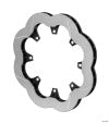 Wilwood Rotor-Stainless Scalloped 11.75 x .810 - 8 on 7.00in - Wilwood - part 160-13373 - TLNS Motorsports