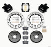 Wilwood Combination Parking Brake Rear Kit 12.88in Drilled Honda S2000 - Wilwood - part 140-10310-D - TLNS Motorsports