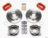 Wilwood Forged Dynalite P/S Park Brake Kit Red Ford 8.8 w/2.5in Offset-5 Lug - Wilwood - part 140-7146-R - TLNS Motorsports