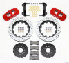 Wilwood AERO6 Front Hat Kit 15.00 Drilled Red 97-04 Corvette C5/Z06 05-13 C6 - Wilwood - part 140-13903-DR - TLNS Motorsports