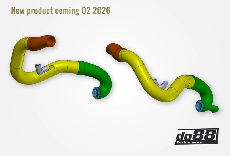 do88 16-19 Porsche 911 Carrera (991.2) Turbo Inlet Hoses - Hybrid Turbo - do88 - part DO88-KIT249S-48 - TLNS Motorsports