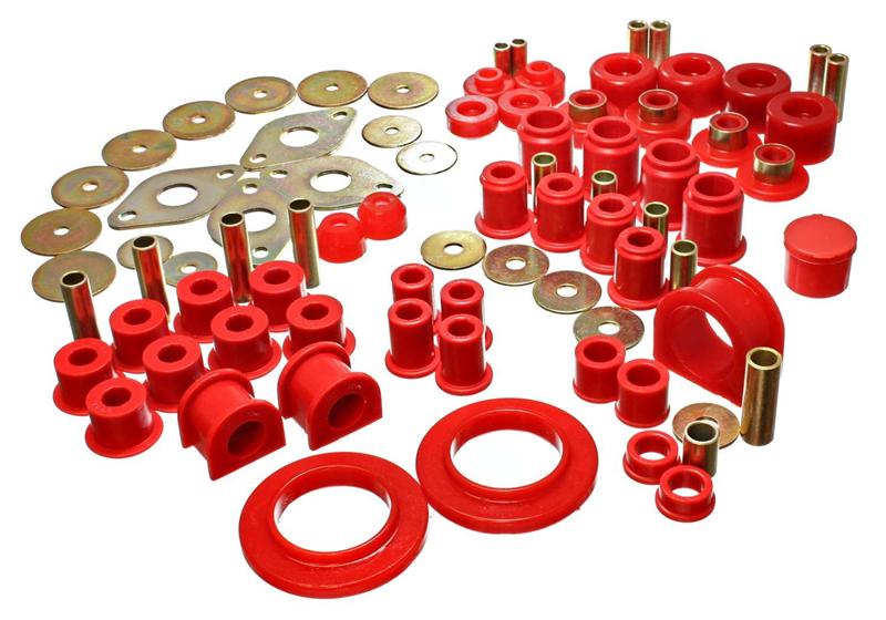 Energy Suspension 01-04 Toyota Tacoma Red Hyper-Flex Master Bushing Set - part 8.18107R - TLNS Motorsports