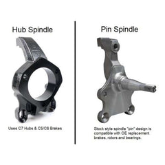Ridetech 64-67 Chevrolet Chevelle w/ Pin Spindle & Stock Width (60.25in) Momentum Chassis - part 11233799 - TLNS Motorsports
