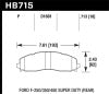 Hawk 2015 Ford F-250/350/450 Super Duty Rear Brake Pads - Hawk Performance - part HB715P.713 - TLNS Motorsports