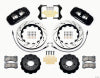 Wilwood AERO6 Front Hat Kit 14.00 Drilled 2007-2011 BMW E90 Series w/Lines - Wilwood - part 140-13582-D - TLNS Motorsports