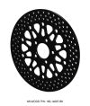 Wilwood Rotor-Rear-H-D Motorcycle 2008-Up Black Finish 11.80 x .276 - 5 on 3.25in - Wilwood - part 160-14087-BK - TLNS Motorsports