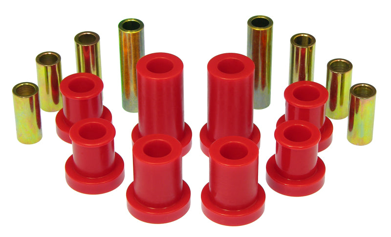 Prothane 07-14 Chevy Silverado 2/4wd Upper/Lower Front Control Arm Bushings - Red - part 7-243 - TLNS Motorsports