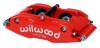 Wilwood Caliper-BNSL4R-Red 1.75in Pistons 1.25in Disc - Wilwood - part 120-8071-RRD - TLNS Motorsports
