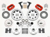 Wilwood Forged Dynalite Front Kit 11.75in Drilled Red 41-55 Cadillac - Wilwood - part 140-12649-DR - TLNS Motorsports