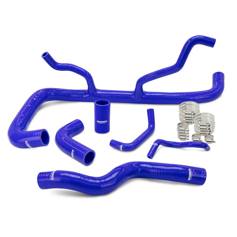 Mishimoto 2024+ Toyota Tacoma Silicone Coolant Hose Kit - AT - Blue - Mishimoto - part MMHOSE-TAC-24ABL - TLNS Motorsports