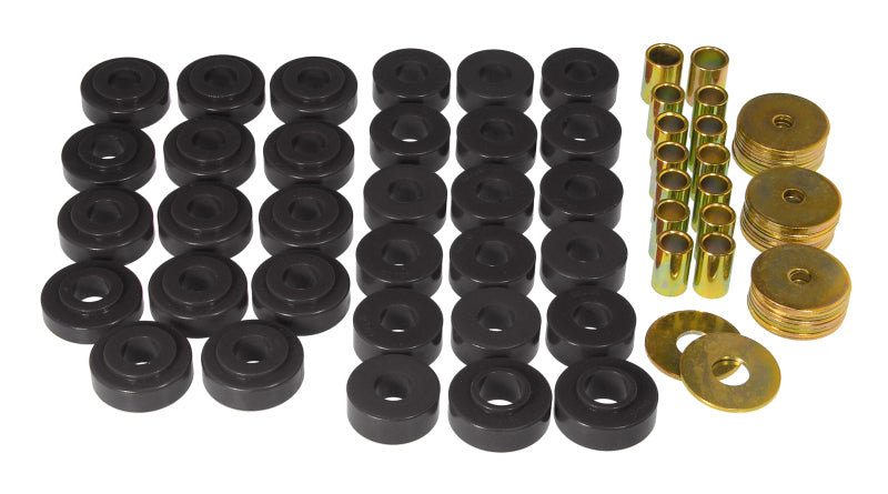 Prothane 65-67 GM Hardtop Body Mount Kit - Black - part 7-121-BL - TLNS Motorsports