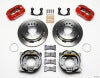 Wilwood Dynapro Low-Profile 11.00in P-Brake Kit - Red New Big Ford 2.36in Offset - Wilwood - part 140-11402-R - TLNS Motorsports