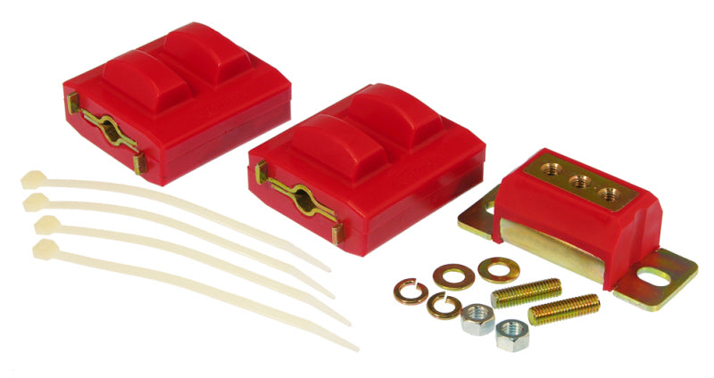 Prothane GM Motor & Trans Mount Kit - Red - part 7-1905 - TLNS Motorsports