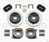 Wilwood Dynapro Lug Mount P/S Park Brake Kit Drilled Small Ford 2.36in Off Bronco 5 x 5.50 - Wilwood - part 140-13320-D - TLNS Motorsports