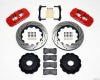 Wilwood AERO4 Rear Kit 14.25in Drilled Red 2010-2015 Camaro - Wilwood - part 140-11270-DR - TLNS Motorsports