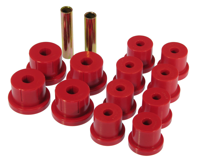 Prothane 62-67 Chevy Nova Mono Leaf Spring Bushings - Red - Prothane