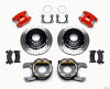 Wilwood D154 P/S P-B Kit Drilled-Red Big Ford 2.36in Offset - Wilwood - part 140-12213-DR - TLNS Motorsports