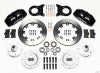 Wilwood Dynapro 6 Front Hub Kit 12.19in 1965-1969 Mustang Disc & Drum Spindle - Wilwood - part 140-12947 - TLNS Motorsports