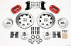 Wilwood Dynapro Dust-Boot Front Kit 12.19in Drilled Red 67-69 Camaro 64-72 Nova Chevelle - Wilwood - part 140-13203-DR - TLNS Motorsports