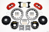 Wilwood Narrow Superlite 4R Rear P-Brk Kit 12.88in Drilled Red Chevy 12 Bolt w/ C-Clips - Wilwood - part 140-9213-DR - TLNS Motorsports