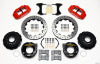 Wilwood Narrow Superlite 4R Rear P-Brk Kit 12.88in Drilled Red Ford 8.8 w/2.5in Offset-5 Lug - Wilwood - part 140-9223-DR - TLNS Motorsports